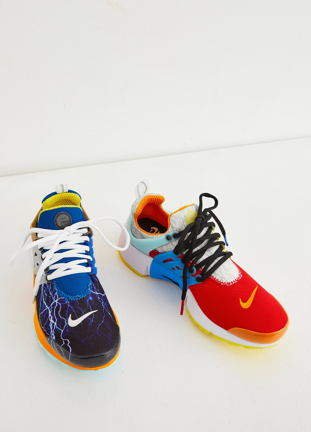 Nike air presto deals green blue yellow