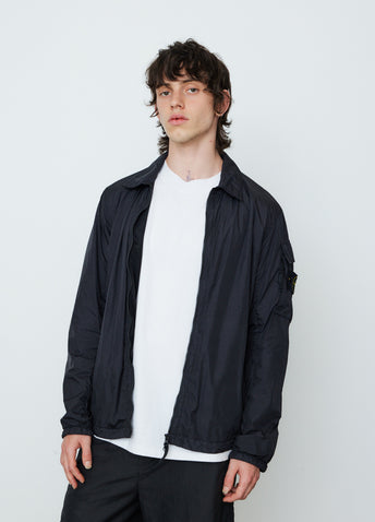 Garment Dye Crinkle Neps Overshirt