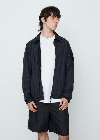 Garment Dye Crinkle Neps Overshirt