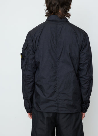 Garment Dye Crinkle Neps Overshirt