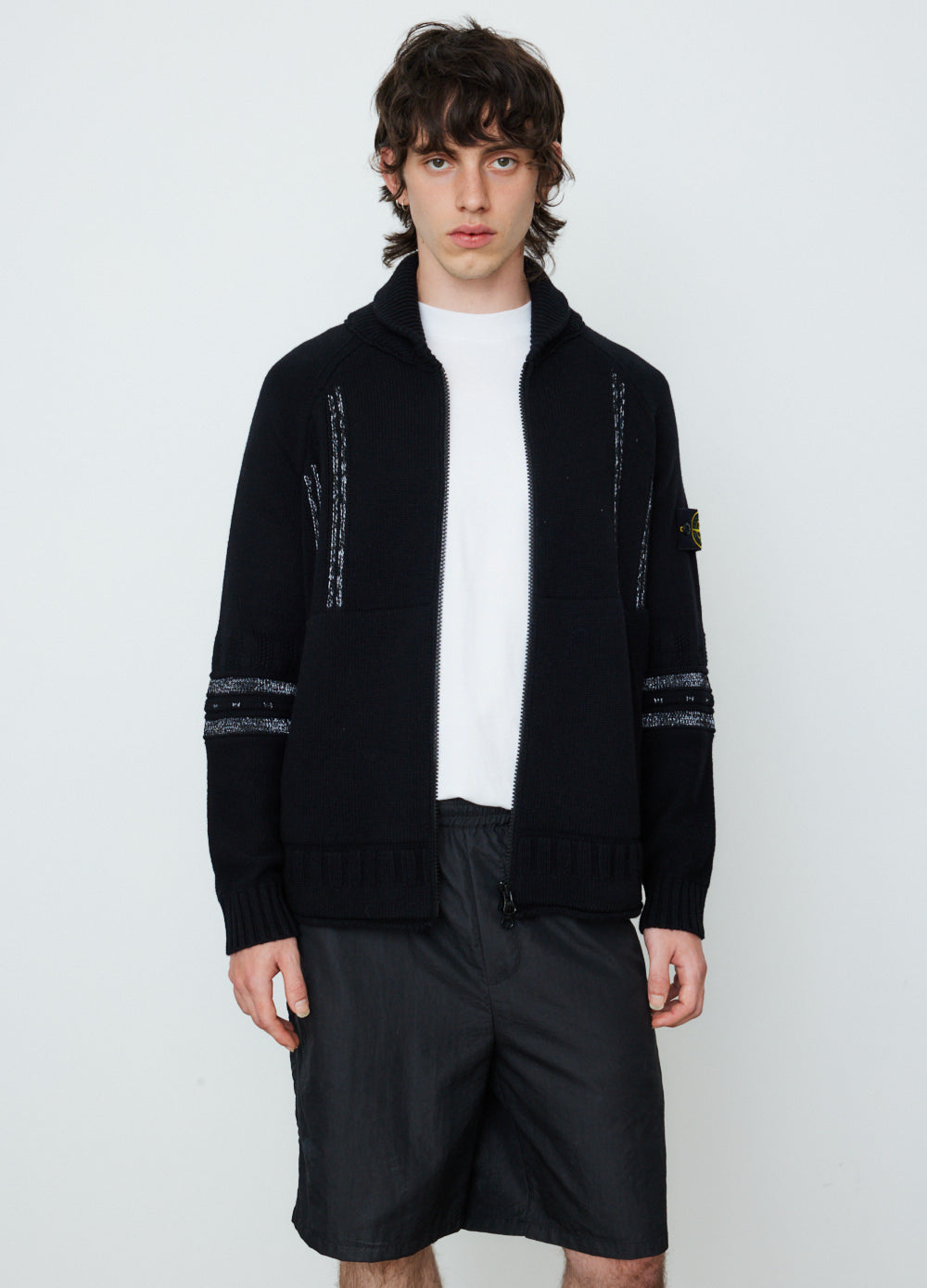 Zip Cardigan Knit