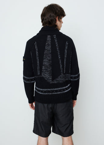 Zip Cardigan Knit