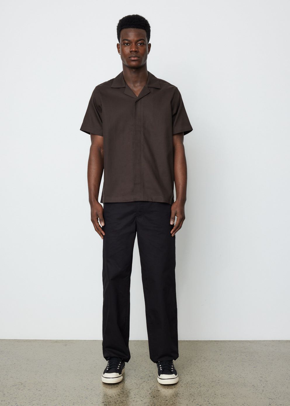 York Camp Collar Short Sleeve Shirt