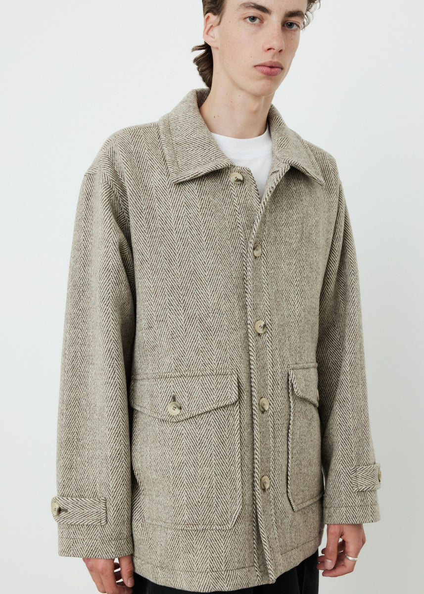 YvesSaintLau22AW mfpen エムエフペン curator coat (Sサイズ)