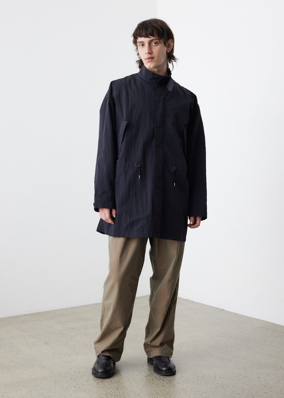 Crisp Nylon Coat