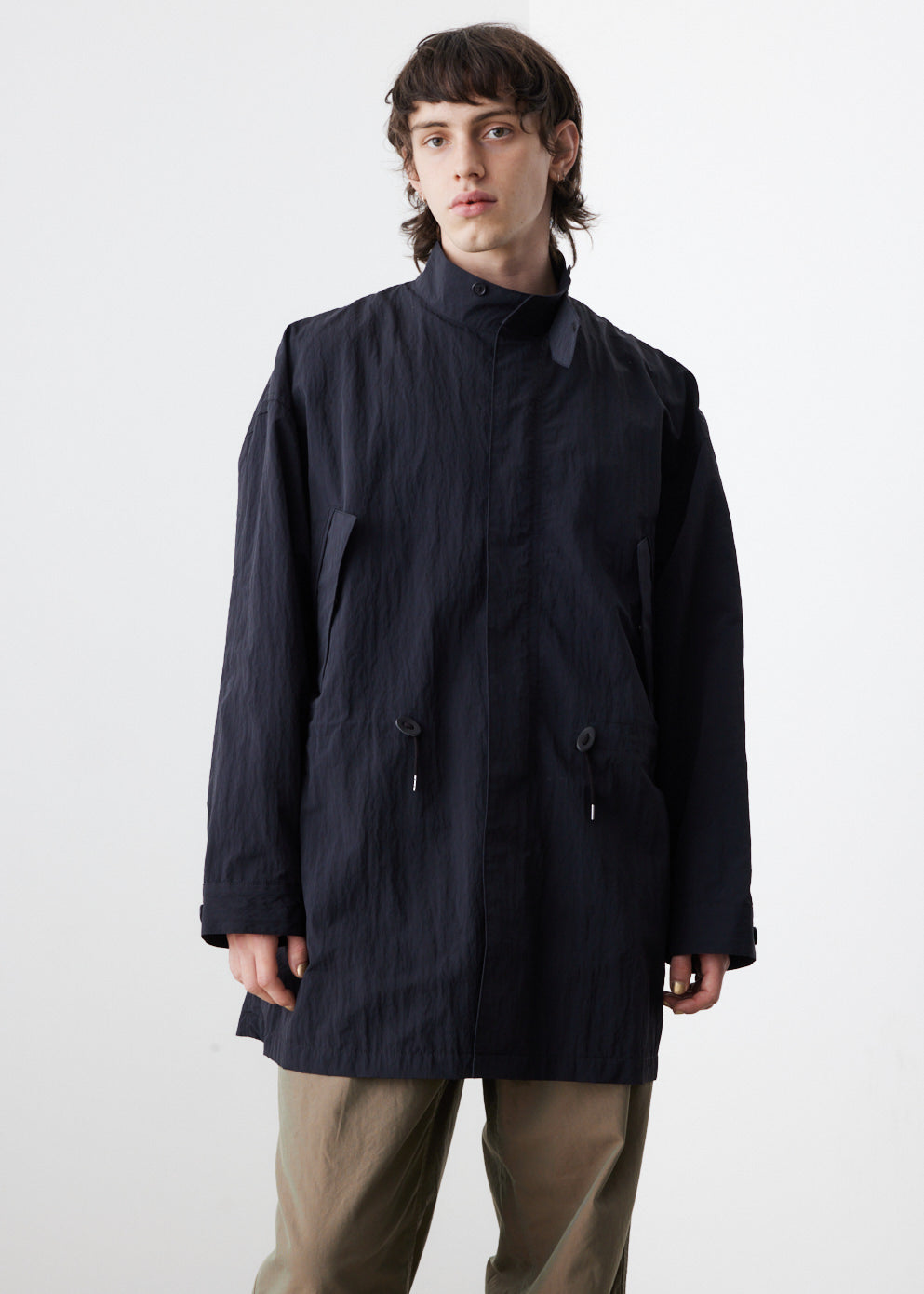 Crisp Nylon Coat