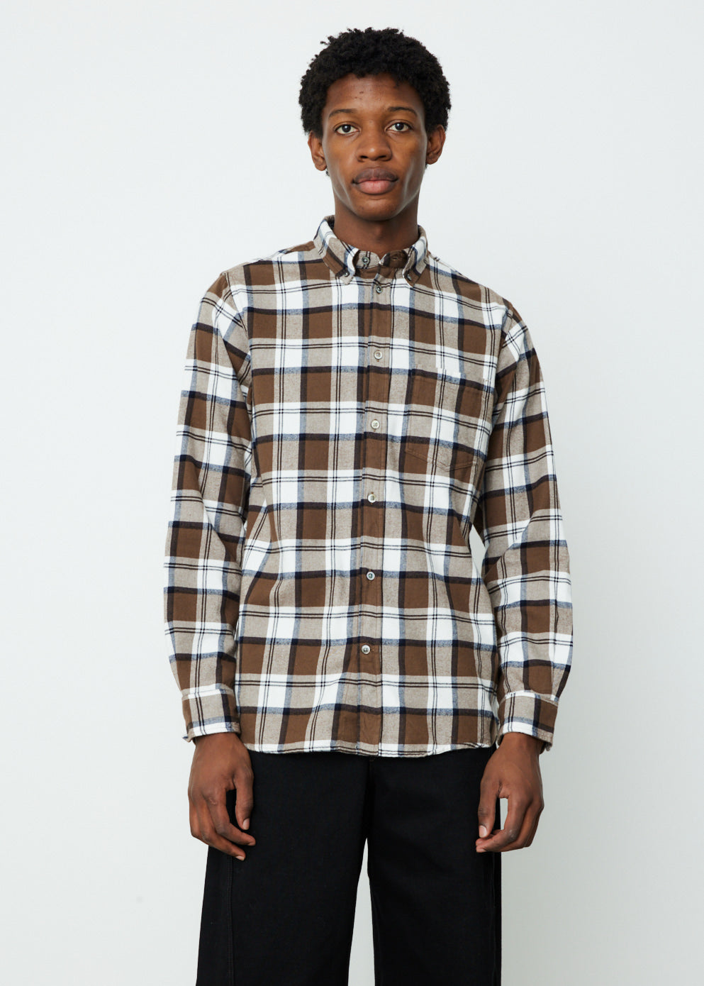 Anton Brushed Flannel Shirt
