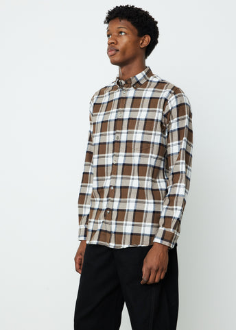 Anton Brushed Flannel Shirt
