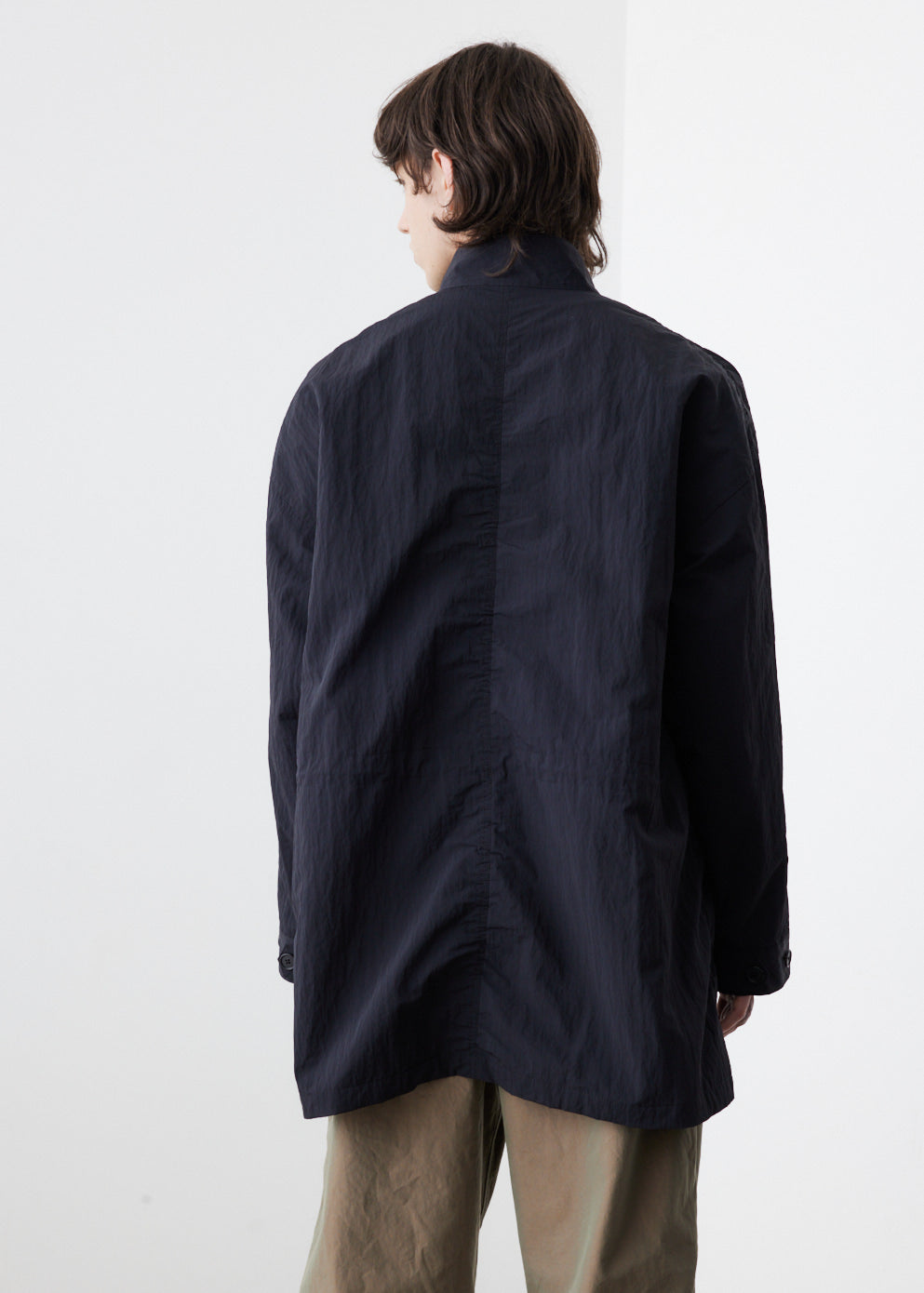 Crisp Nylon Coat