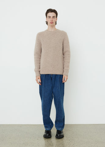 Brushed Crewneck Sweater