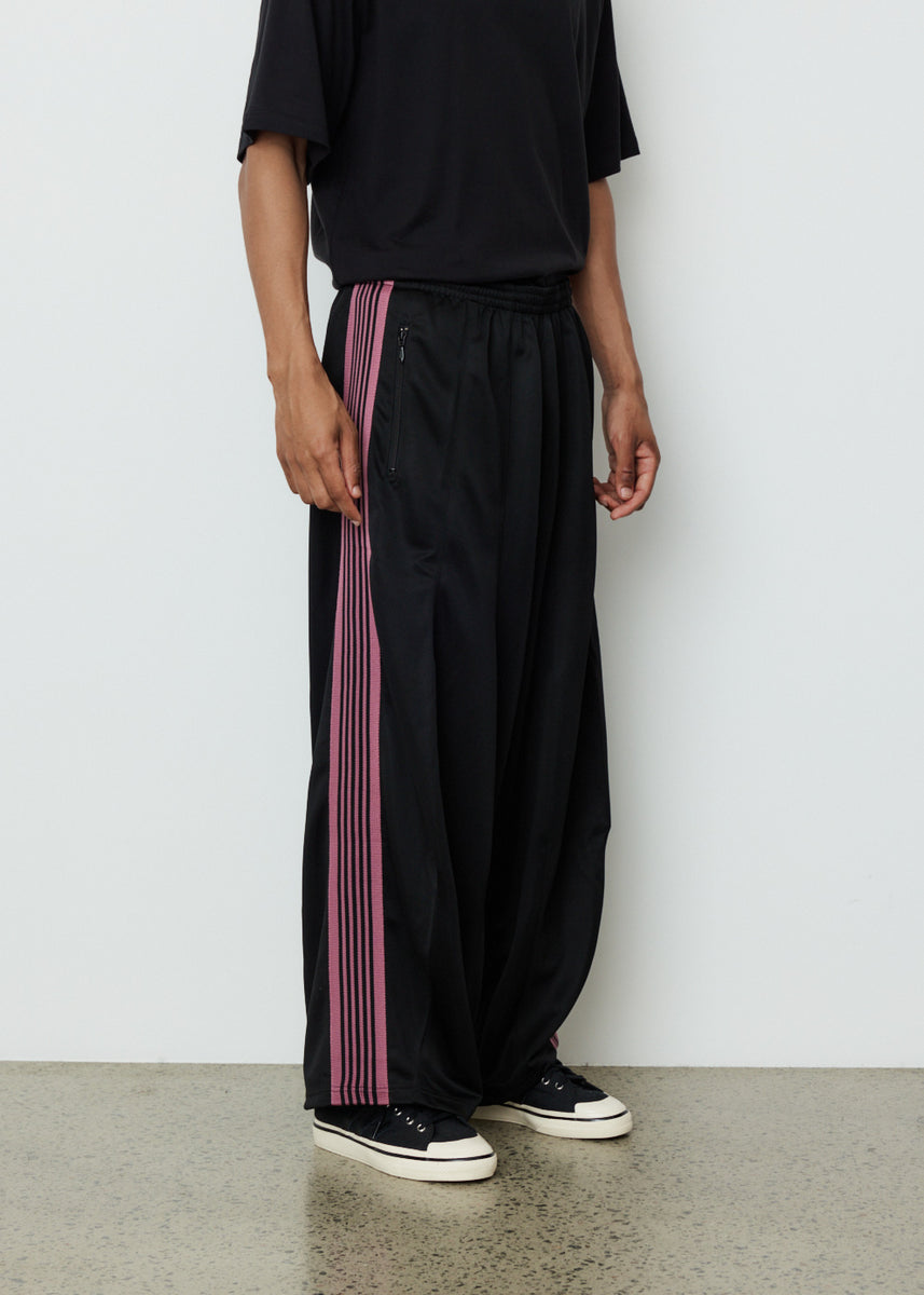 純正新作 Needles H.D.Track Pants BLACK×PINK 22AW - パンツ