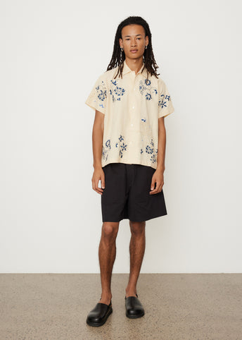 Mended Floral Short Sleeve Shirt