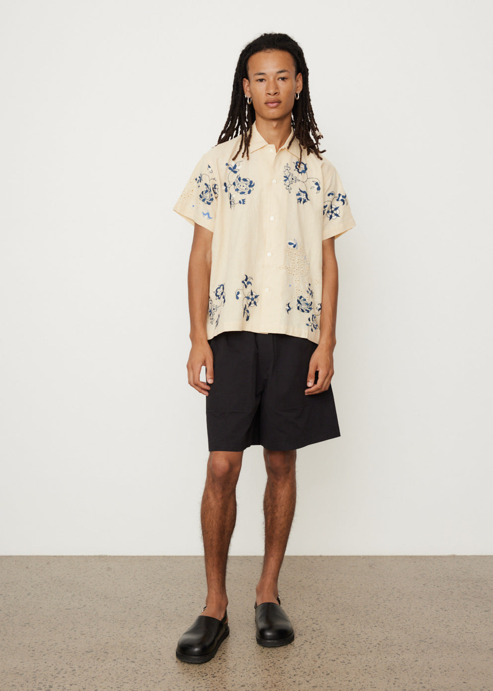 Mended Floral Short Sleeve Shirt