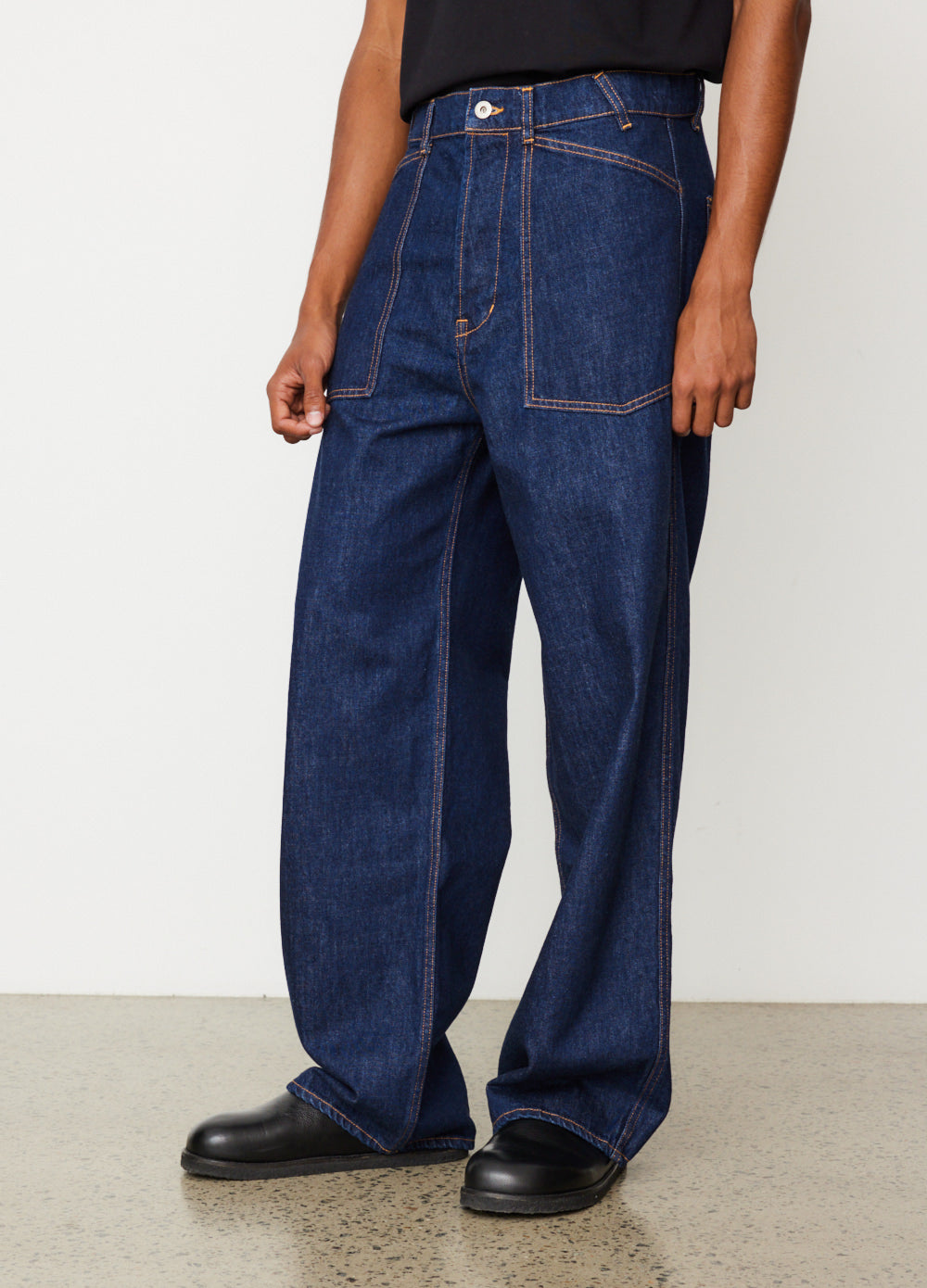 Rinse Sailor Loose Jeans