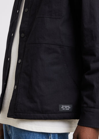 Flores Canvas Shirt Jacket