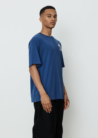 Small Dressed Fox Print Easy T-Shirt
