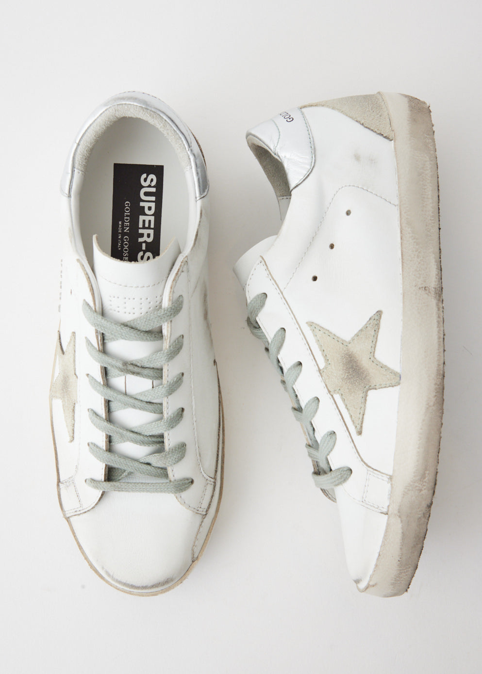 Super-Star Metal Lettering Sneakers