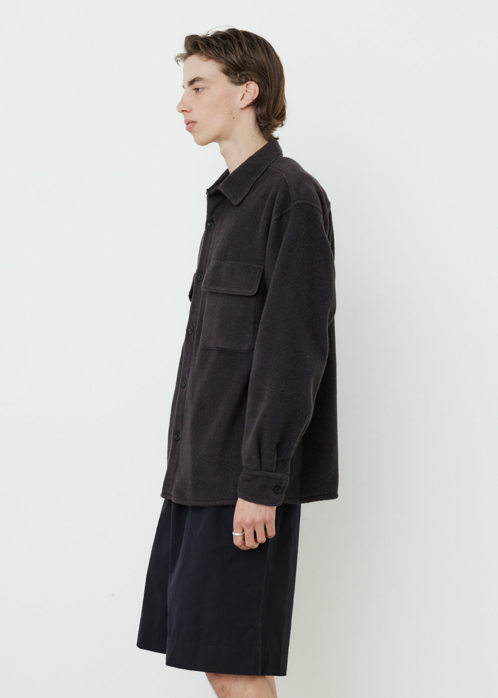 Fleece Double Pocket Shirt