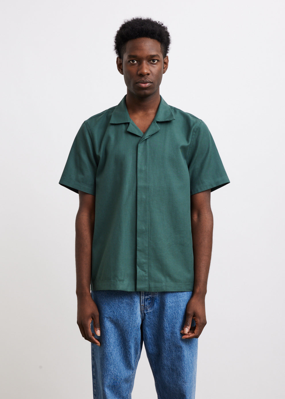 Canty Cotton Seersucker Shirt