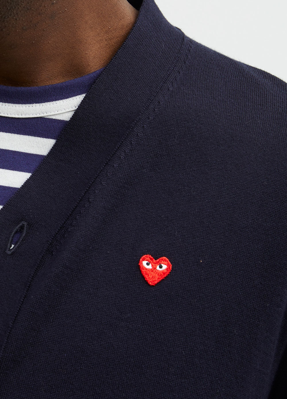 N054 Red Heart Cardigan