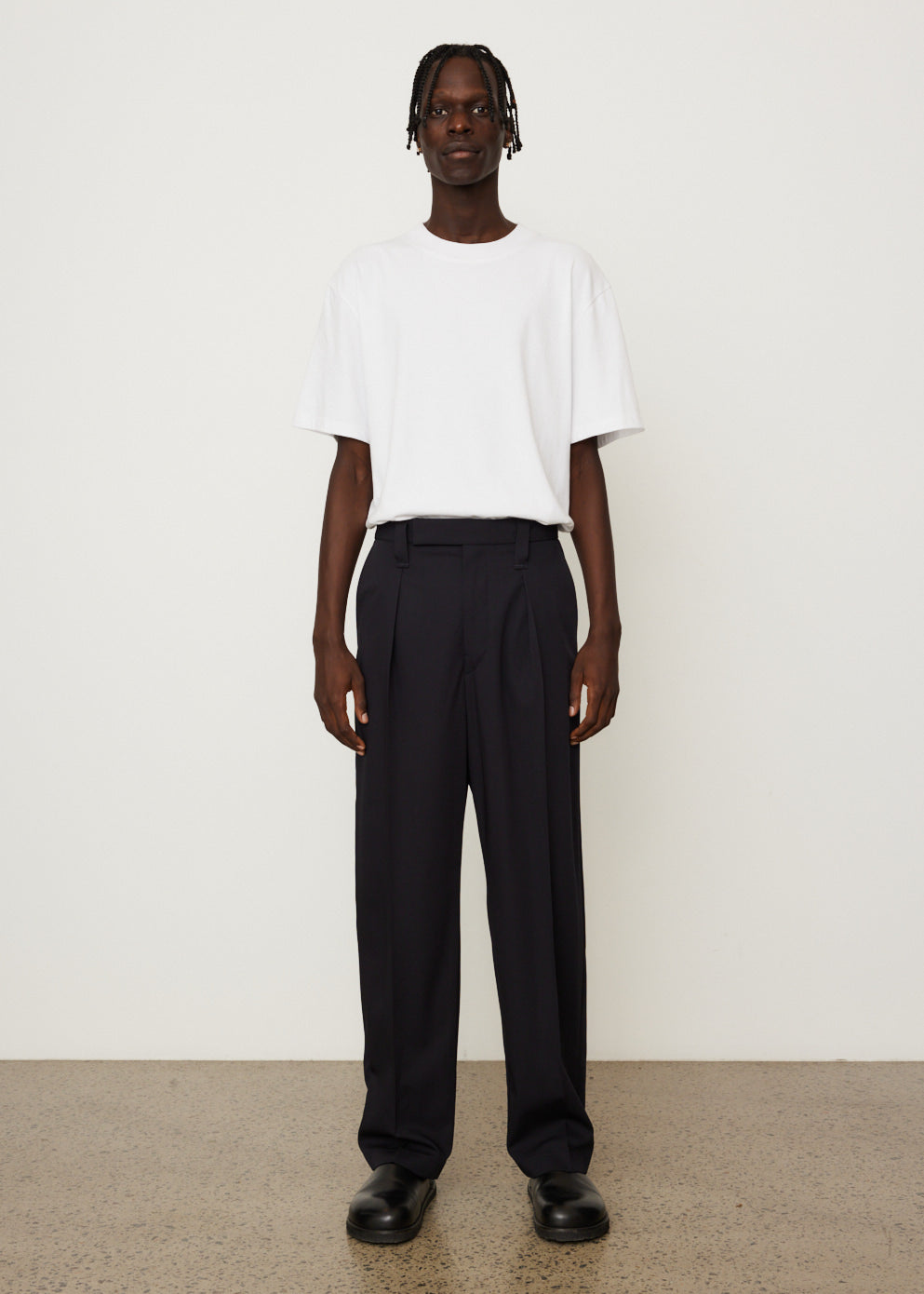 One Pleat Pants