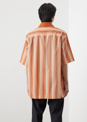 Half-Zip Short Sleeve Polo Shirt