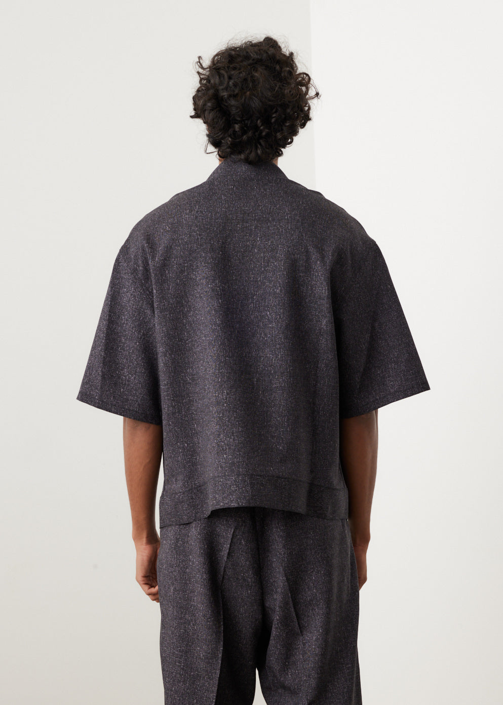 Short Sleeve Shirt Jacket