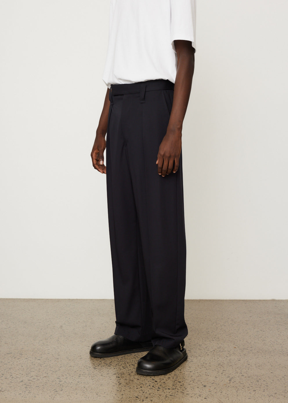 One Pleat Pants