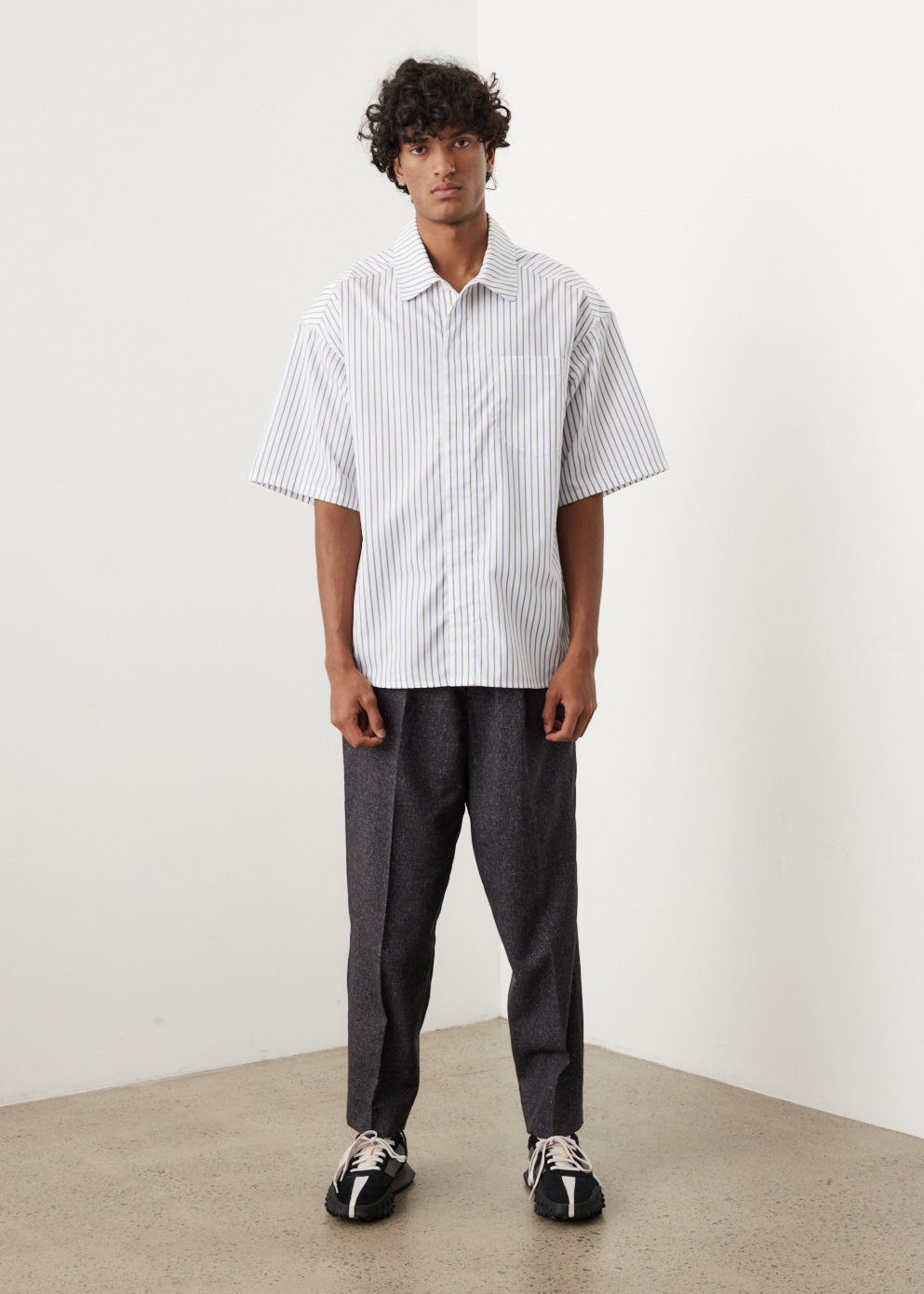 Minimal Striped Shirt