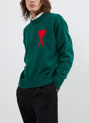 Oversized Logo Knit Sweater