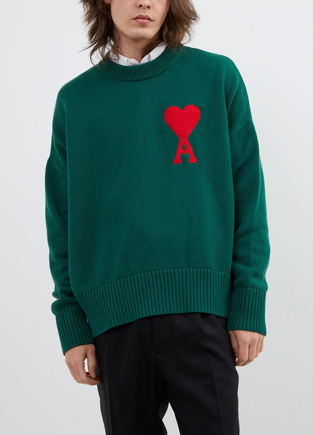 Oversized Logo Knit Sweater