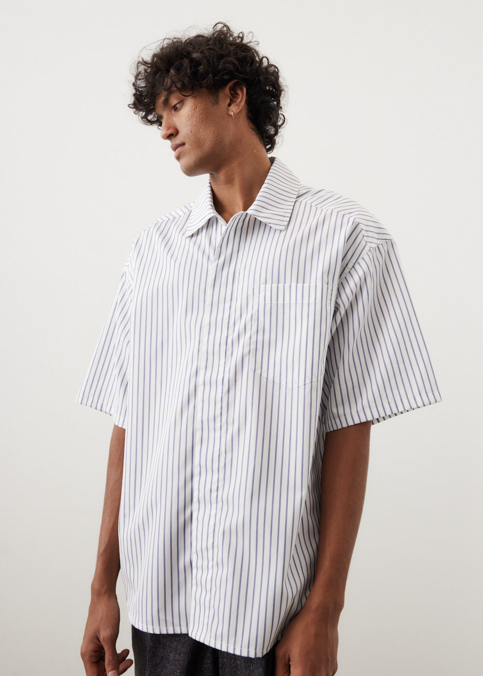 Minimal Striped Shirt