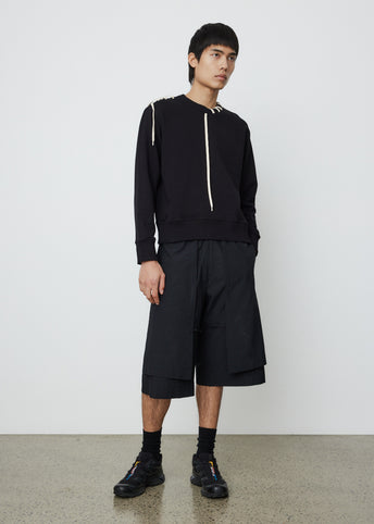Laced Sweatshirt