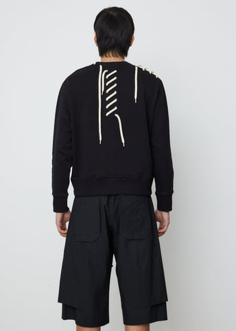 Laced Sweatshirt