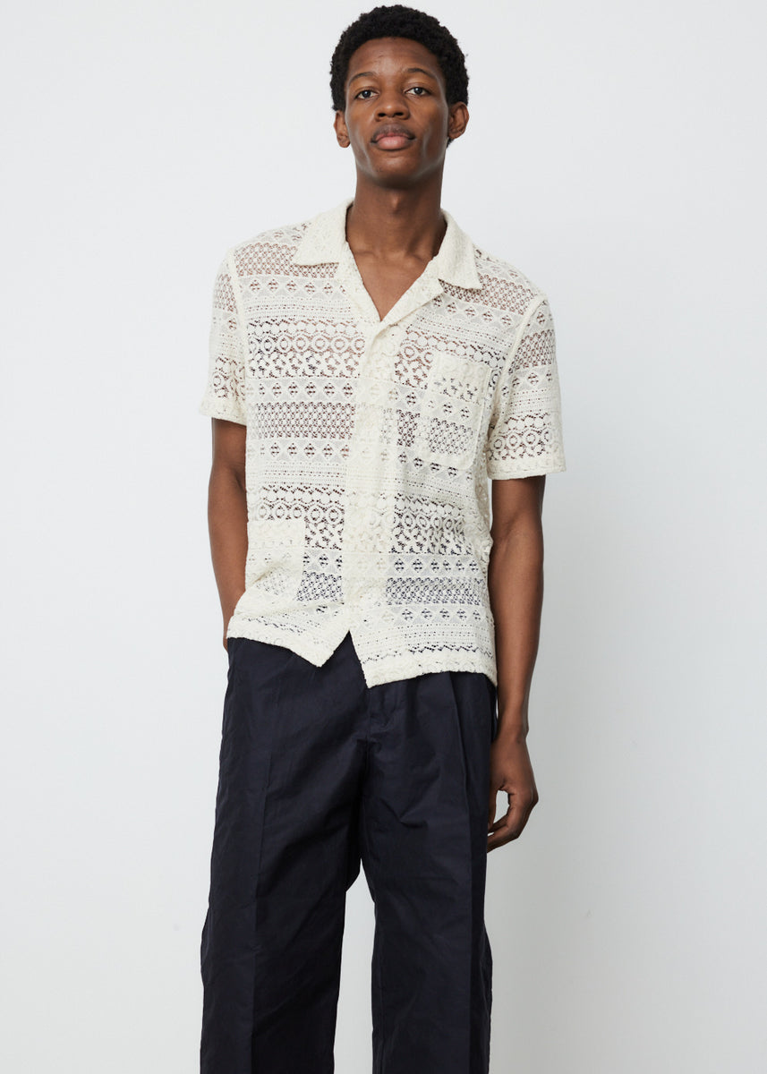 Lace Sampler Short Sleeve Shirt