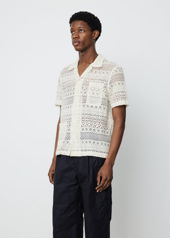 Lace Sampler Short Sleeve Shirt