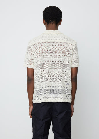 Lace Sampler Short Sleeve Shirt