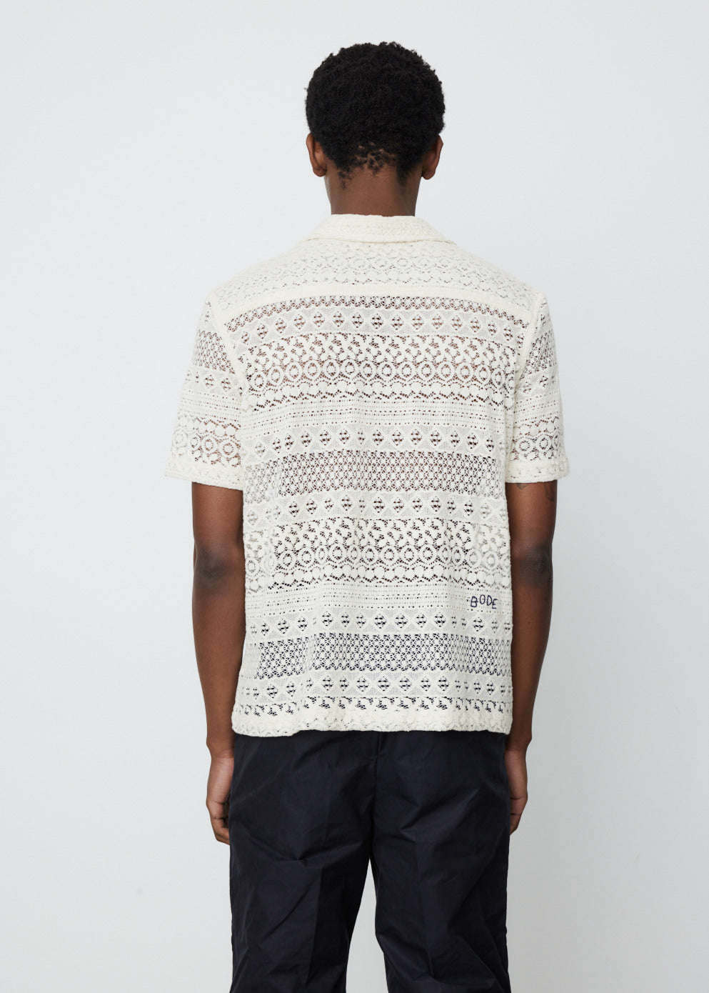 Lace Sampler Short Sleeve Shirt