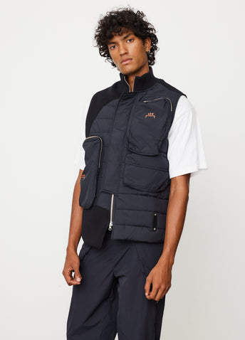 Asymmetric Padded Gilet