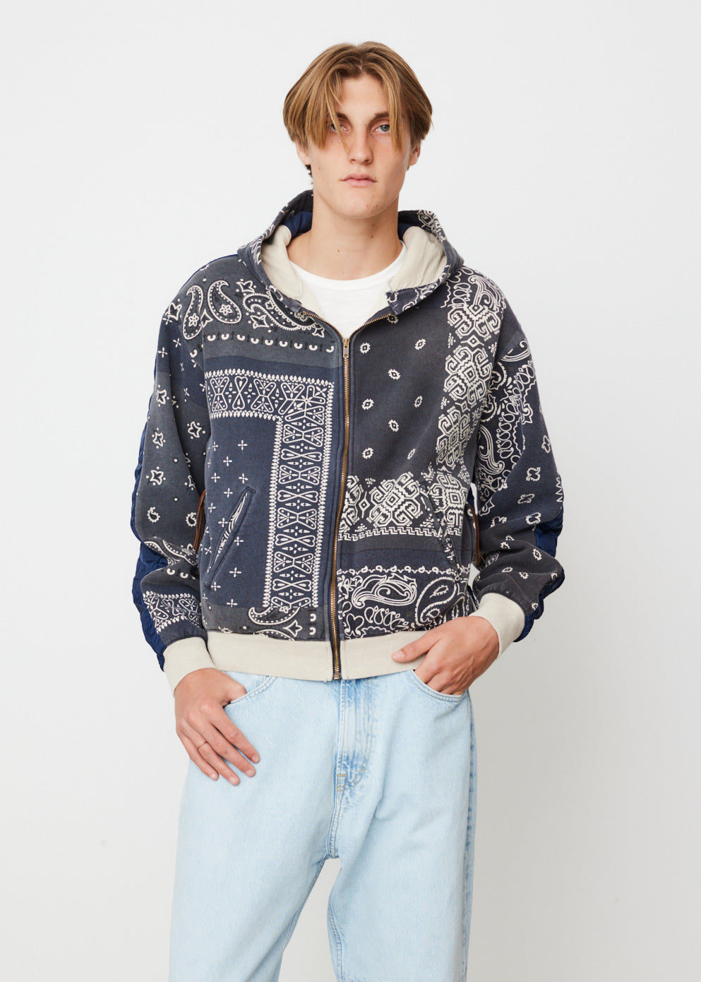 SWT Knit Bandana Bivouac Hooded Blouson