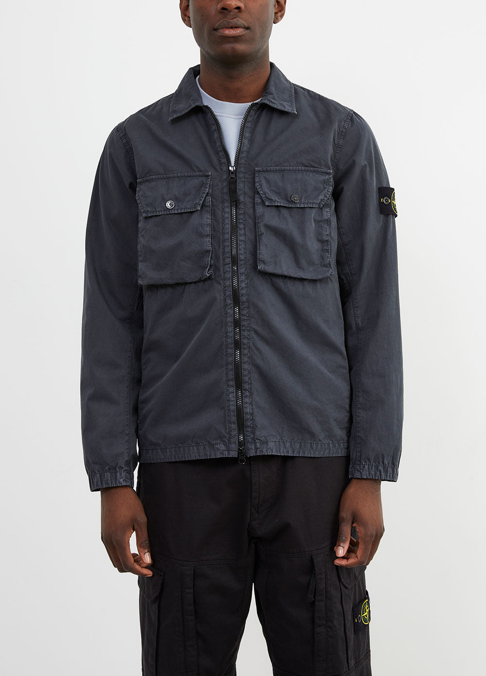 Zip Pocket Overshirt