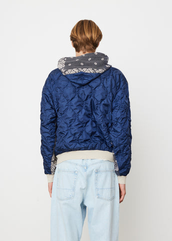 SWT Knit Bandana Bivouac Hooded Blouson