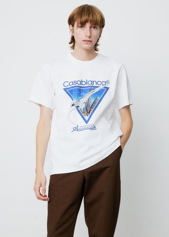 Casablanca Aiiiiir Printed T-Shirt