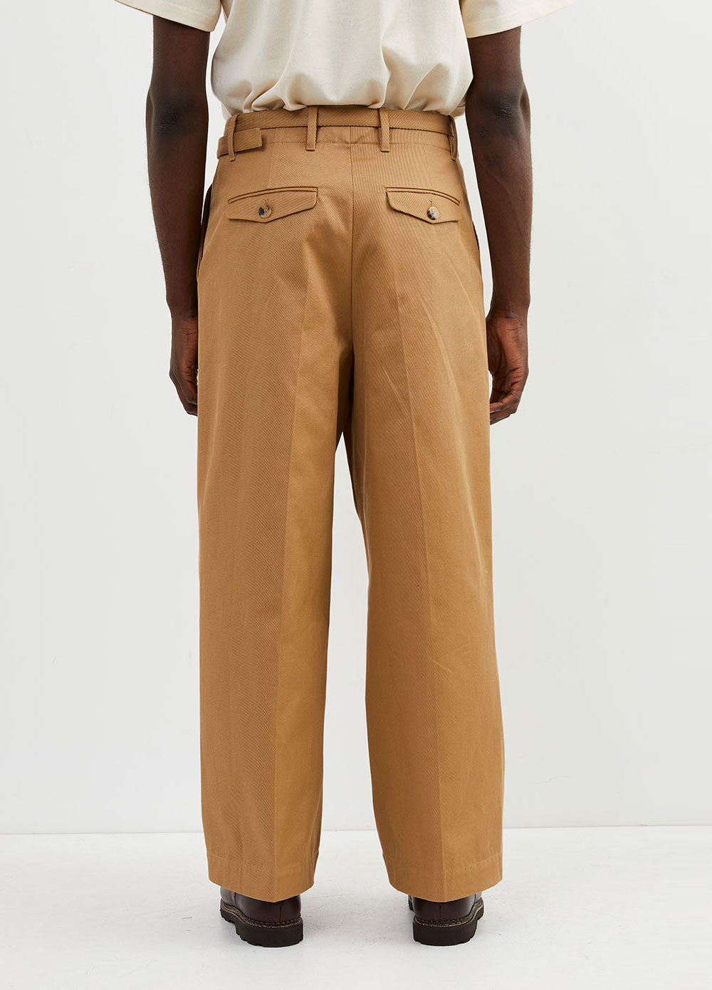 Pleated Wide Pant