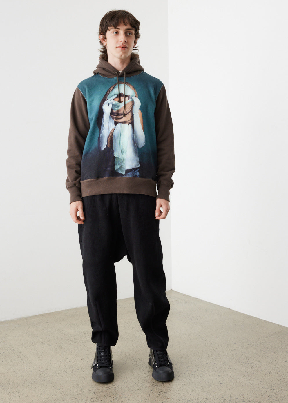 Markus Akessonプリントダウンベスト 21AW | UNDERCOVER | UNDERCOVER