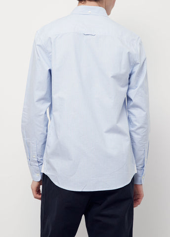 Long-sleeve Duffield Stripe Shirt