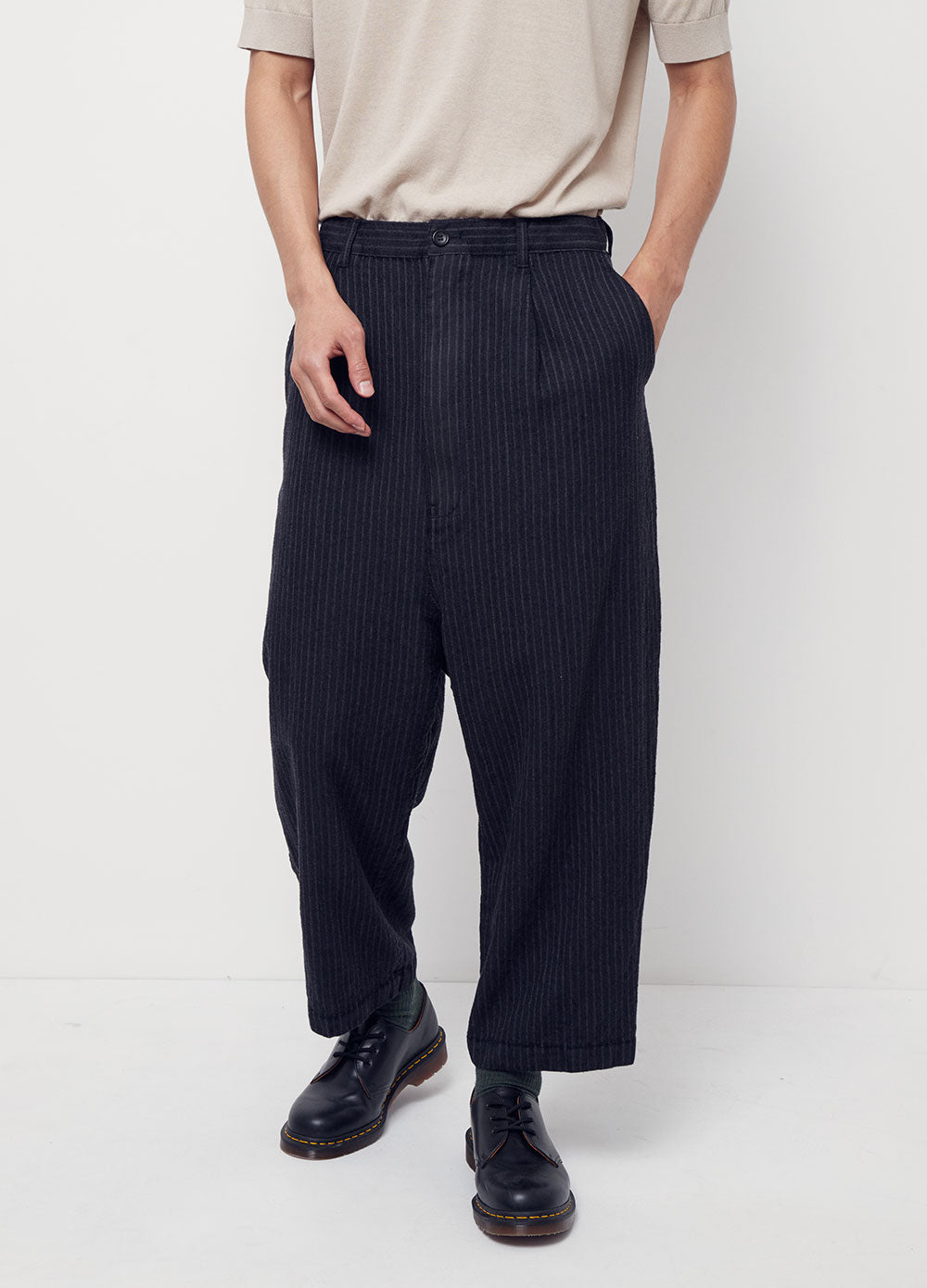 Wool Drop Pants