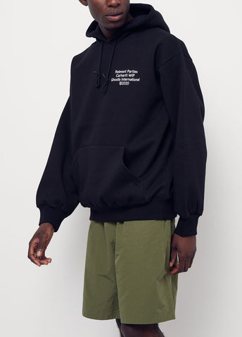 x Relevant Parties Hooded Ghostly Sweatshirt