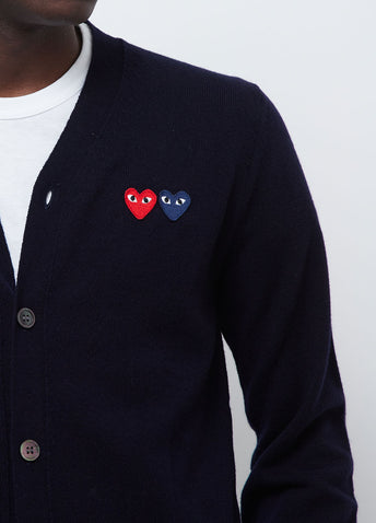 N058 Two Hearts Cardigan