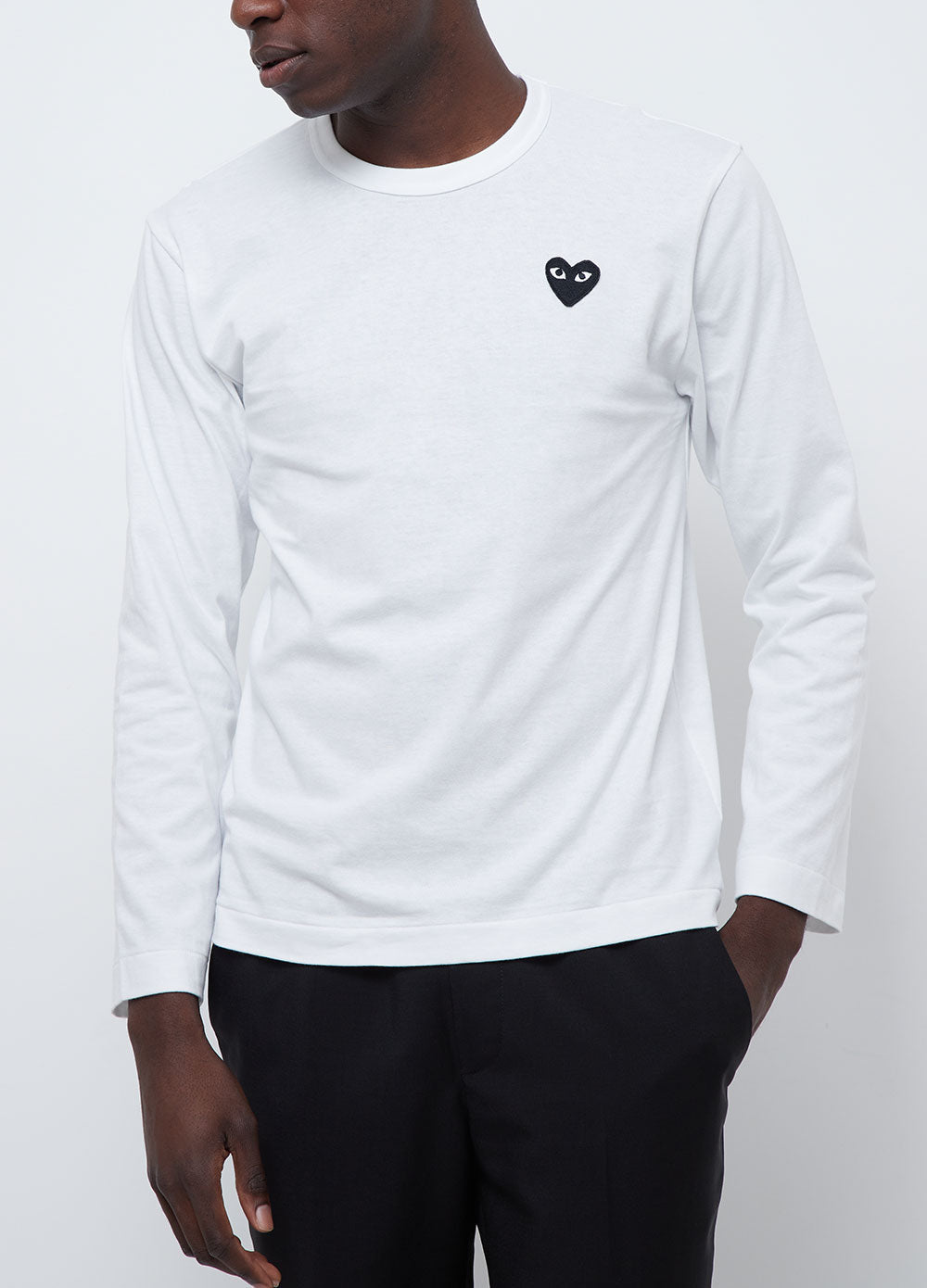 T120 Black Heart Long-Sleeve T-Shirt